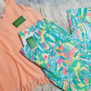 Lilly Pulitzer NWT Callahan Chino